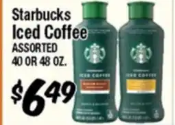 Western Beef Starbucks Iced Coffee offer
