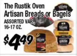 Western Beef The Rustik Oven Artisan Breads or Bagels offer