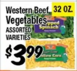Western Beef Western Beef Vegetables offer