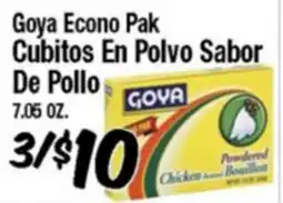 Western Beef Goya Econo Pak Cubitos En Polvo Sabor De Pollo offer