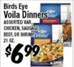 Western Beef Birds Eye Voila Dinners offer