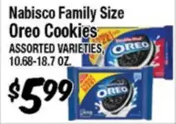 Western Beef Nabisco Family Size Oreo Cookies offer