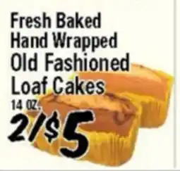 Western Beef Fresh Baked Hand Wrapped Old Fashioned Loaf Cakes offer