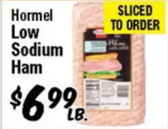 Western Beef Hormel Low Sodium Ham offer