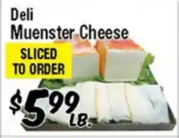 Western Beef Deli Muenster Cheese offer