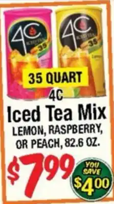 Western Beef 4C Iced Tea Mix offer