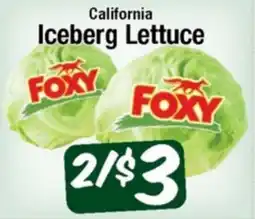 Western Beef California Iceberg Lettuce offer