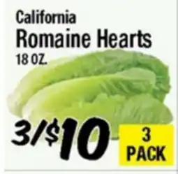 Western Beef California Romaine Hearts offer