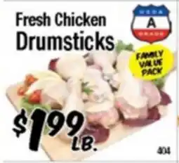 Western Beef Fresh Chicken Drumsticks offer
