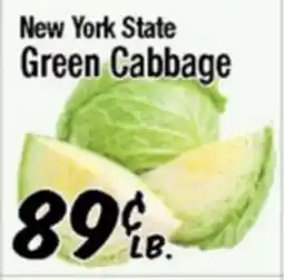 Western Beef New York State Green Cabbage offer