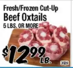 Western Beef Fresh/Frozen Cut-Up Beef Oxtails offer