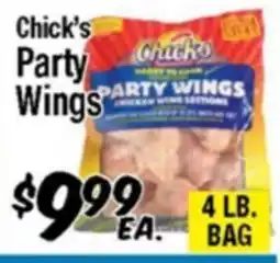 Western Beef Chick's Party Wings offer