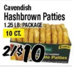 Western Beef Cavendish Hashbrown Patties offer