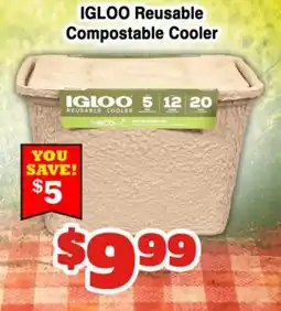Western Beef IGLOO Reusable Compostable Cooler offer