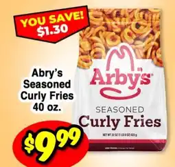 Western Beef Abry's Seasoned Curly Fries offer