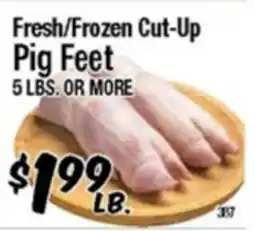 Western Beef Fresh/Frozen Cut-Up Pig Feet offer