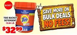 Western Beef TIDE BUCKET DETERGENT offer