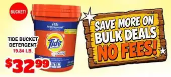 Western Beef TIDE BUCKET DETERGENT offer