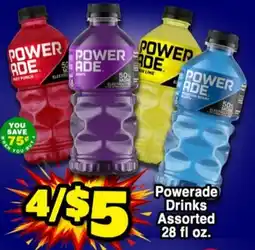 Western Beef Powerade Drinks offer