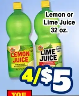 Western Beef Lemon or Lime Juice offer