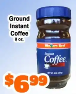 Western Beef Ground Instant Coffee offer