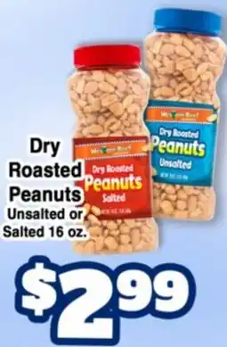 Western Beef Dry Roasted Peanuts offer