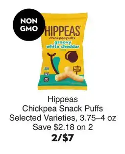 Bristol Farms Hippeas Chickpea Snack Puffs offer
