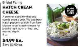 Bristol Farms Bristol Farms HATCH CREAM CHEESE offer