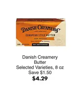 Bristol Farms Danish Creamery Butter offer