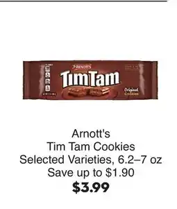 Bristol Farms Arnott's Tim Tam Cookies offer