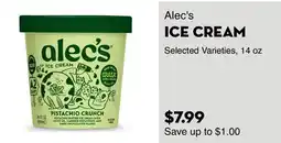 Bristol Farms Alecs ICE CREAM offer