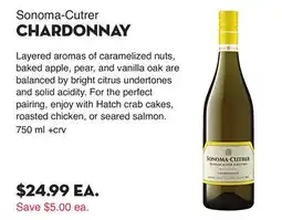 Bristol Farms Sonoma-Cutrer CHARDONNAY offer