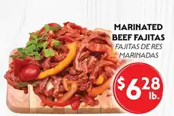 La Chiquita Food Market MARINATED BEEF FAJITAS offer