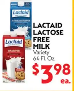 La Chiquita Food Market LACTAID LACTOSE FREE MILK offer