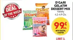 La Chiquita Food Market D'GARI GELATIN DESSERT MIX offer
