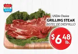 La Chiquita Food Market USDA Choice GRILLING STEAK offer