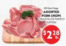 La Chiquita Food Market US Gov't Insp. ASSORTED PORK CHOPS offer