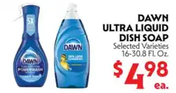 La Chiquita Food Market DAWN ULTRA LIQUID DISH SOAP offer