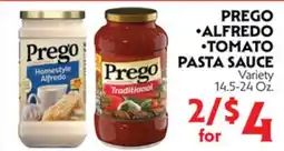 La Chiquita Food Market PREGO • ALFREDO • TOMATO PASTA SAUCE offer