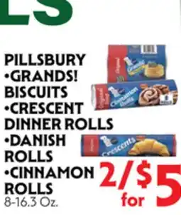 La Chiquita Food Market PILLSBURY •GRANDS! BISCUITS •CRESCENT DINNER ROLLS •DANISH ROLLS •CINNAMON ROLLS offer
