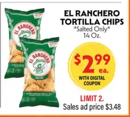 La Chiquita Food Market EL RANCHERO TORTILLA CHIPS offer
