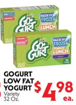 La Chiquita Food Market GOGURT LOW FAT YOGURT offer