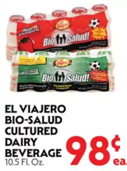 La Chiquita Food Market EL VIAJERO BIO-SALUD CULTURED DAIRY BEVERAGE offer