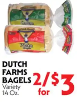 La Chiquita Food Market DUTCH FARMS BAGELS offer