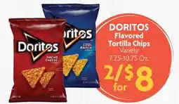 La Chiquita Food Market DORITOS Flavored Tortilla Chips offer