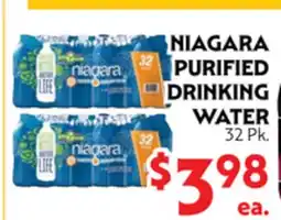 La Chiquita Food Market NIAGARA PURIFIED DRINKING WATER offer