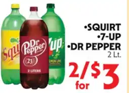 La Chiquita Food Market •SQUIRT •7-UP •DR PEPPER offer