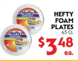 La Chiquita Food Market HEFTY FOAM PLATES offer