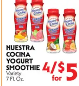 La Chiquita Food Market NUESTRA COCINA YOGURT SMOOTHIE offer
