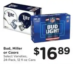 JayC Bud, Miller or Coors offer